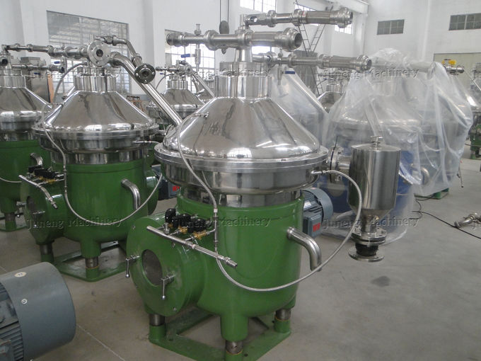 工場使用連続的な新しいココナッツ油の遠心分離機機械はディスク油分離器を作動させます